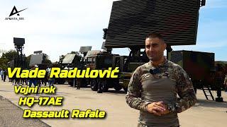 Vlade Radulović: Vojnik rok, nabavka sistema PVO HQ-17AE i nabavka aviona "Rafale" iz Francuske.