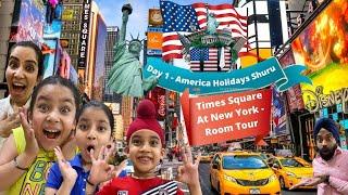 America Holidays Shuru - Times Square At New York - Room Tour | RS 1313 VLOGS