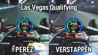 Why is Perez absurdly slow in Las Vegas qualifying comparing to Verstappen