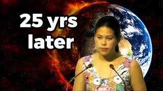 Girl Who Silenced the World (25 yrs later)