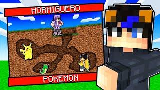 I created a Pokémon ANTFARM in MINECRAFT PIXELMON!