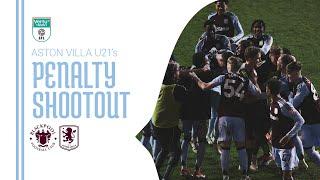 38 Penalty Shootout THRILLER  | Blackpool vs Aston Villa U21| Vertu Trophy