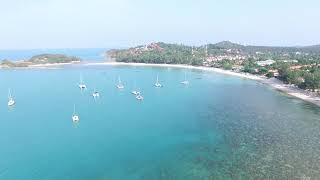 The Residence in Choeng mon aerial video | Islands Of Siam Property Group