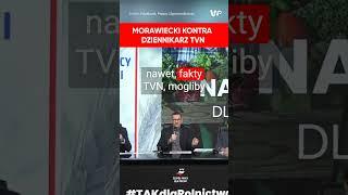 Morawiecki vs. dziennikarz TVN: Fakty, zdaje się, że TVN ma taki program