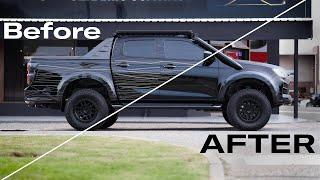 Isuzu D Max - Before VS After