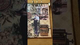 Vintage junk journal #junkjournal #scrapbookingideas #journalwithme