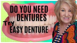 NO DENTIST NEEDED How To Fit Easy Denture With Inventor, Dr. Otero