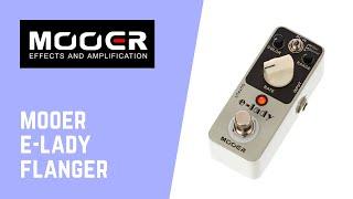 Mooer E-Lady Analog Flanger Pedal (Complete Test) Duesenberg Double Cat 