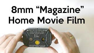 8mm Magazine Home Movie Film Overview