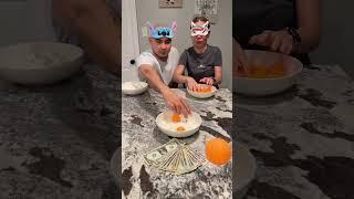 No look ping pong ball challenge for parties #tabletopduo #partygames