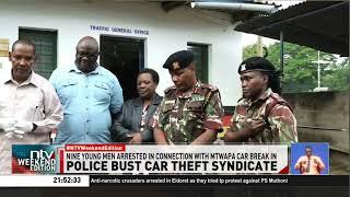 Police Bust Car Theft Syndicate In Mtwapa, Arrest Nine