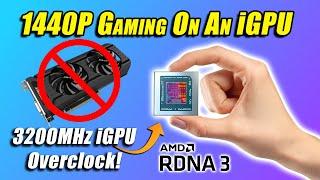 1440P GAMING WITHOUT A Graphics Card?! | Overclocked 780M iGPU 