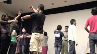 Theatre workshop with Alumni at American Center, New Delhi