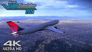 Flight Simulator 2024 ULTRA REALISM: Incredible Graphics! | A330  Full Flight To Tahiti | 4K