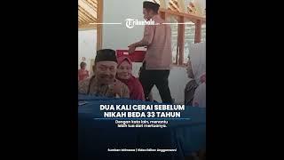 Viral Pernikahan Beda Usia 33 Tahun di Jatisrono Wonogiri, Mempelai Pria Sudah 2 Kali Cerai