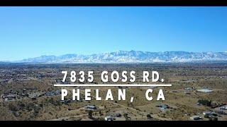 Home For Sale | 7835 Goss Rd. Phelan, CA | Julio Arias & Jeannette Arias