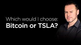 Bitcoin or Tesla Stock - which would I invest in?