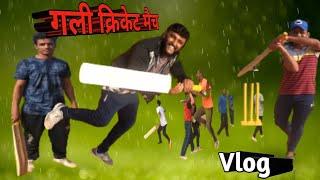 gali cricket match || bahut hi romanchak match rha || Pankaj negi vlogs
