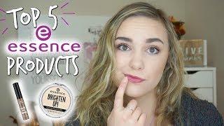 ESSENCE COSMETICS | TOP 5 FAVORITES