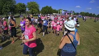 The start of the Race for Life in Harrogate