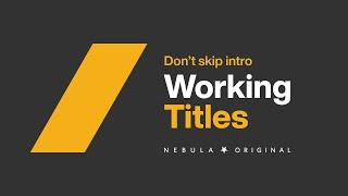 Working Titles (Trailer)