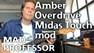 Mad Professor Amber Overdrive with Midas Touch mod demo by Marko Karhu