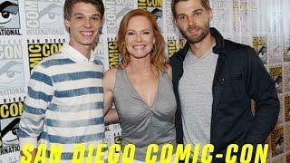 Marg Helgenberger, Colin Ford & Mike Vogel UNDER THE DOME Comic Con 2015 Interview