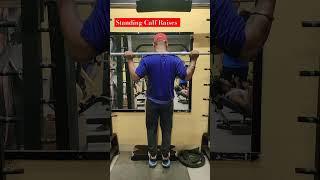 Standing Calf Raises | Full Leg Workout Series| Fitness adda Gym| #fitnessaddict #gym #exercise