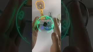 Mini Fan With Led Clock #techfusion #gadgets