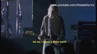 Nirvana smells like teen spirit live lyrics