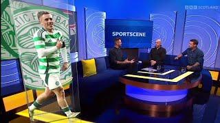 BBC Sportscene Analyse Celtic 5-0 Win Against Ross County And Luke McCowan Performance