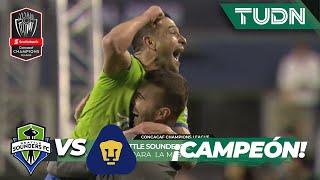 ¡Explota Seattle! ¡Son CAMPEONES! | Sounders 3-0 Pumas | CONCACHAMPIONS 2022 FINAL | TUDN