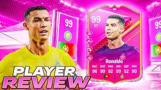 99 FUTTIES PREMIUM CRISTIANO RONALDO PLAYER REVIEW - EA FC 24 ULTIMATE TEAM