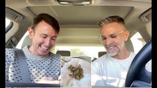 Joe & Rick Food Challenge!!  Lasagna & Cotton Candy Flavored Crickets