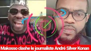 Makosso Camille au journaliste André Silver Konan