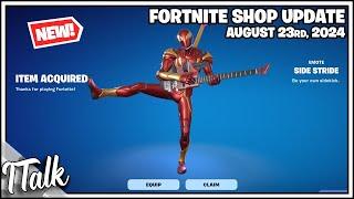 *NEW* IRON SPIDER SET & *NEW* TAKE THE L EMOTE? Fortnite Item Shop [August 23rd, 2024]