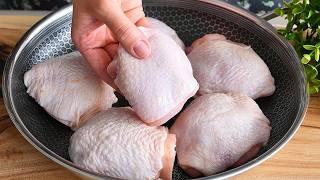 The chef taught me how to cook chicken thighs properly! Simple, tasty, and very healthy!