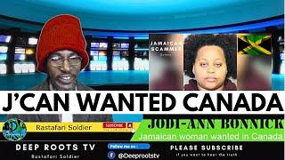 Jodi-Ann Bonnick, a  Jamaican woman residing in Canada, DeepRoots TV with Rastafari Soldier