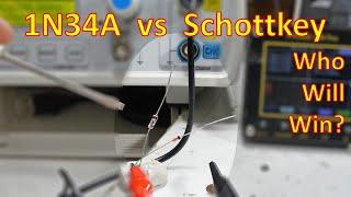 Crystal Radio Diodes--Schottkey vs 1N34A (4K)