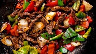 The key steps to making the PERFECT beef in black bean sauce!