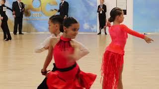 ROC 2019,  WDSF Ю1,  Шаров Егор - Лущаева Екатерина, Румба