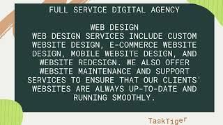 Web Design and Digital Marketing Services in New Jersey | TaskTiger Designs