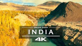 The Nature of India  - by drone [4K]