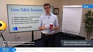 Roadmap MBA Live Q&A Sessions