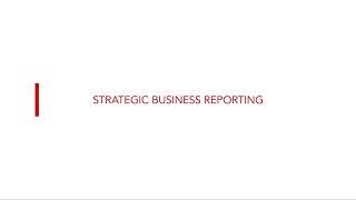 Strategic Professional exams: Strategic Business Reporting (SBR)