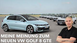 Meine Meinung zum neuen VW Golf 8 GTE Facelift und warum ich ihn mir sogar als GTI Fan kaufen würde!