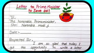 Letter To Prime Minister To Save Soil/Letter On Save Soil/ Save Soil Letter 2022/@AnujStudy2.0