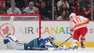 Penalty shot: Huberdeau vs. Demko