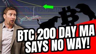 Bitcoin Bull Run? The 200 Day MA is the Doorway!