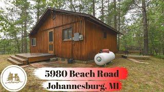 SOLD - Northern Michigan homes for sale - 5980 Beach Rd Johannesburg, MI - Huston Real Estate